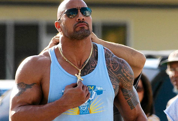 the-rock-dwayne-johnson-2013-best physique in wrestling