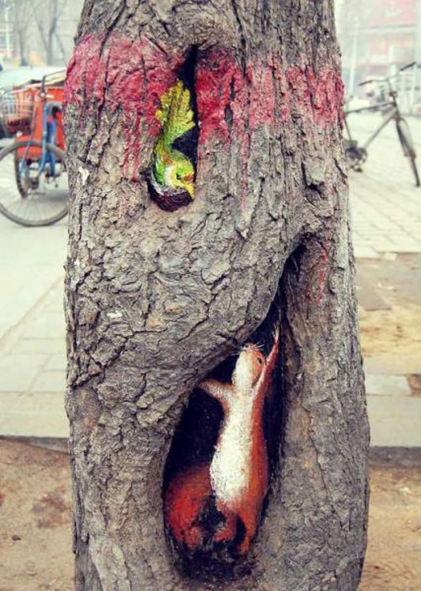 Ван Юй и дърветата (СНИМКИ)