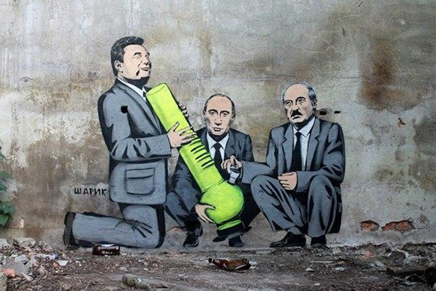 Шарик – художникът с маслото и картонените шаблони (СНИМКИ)