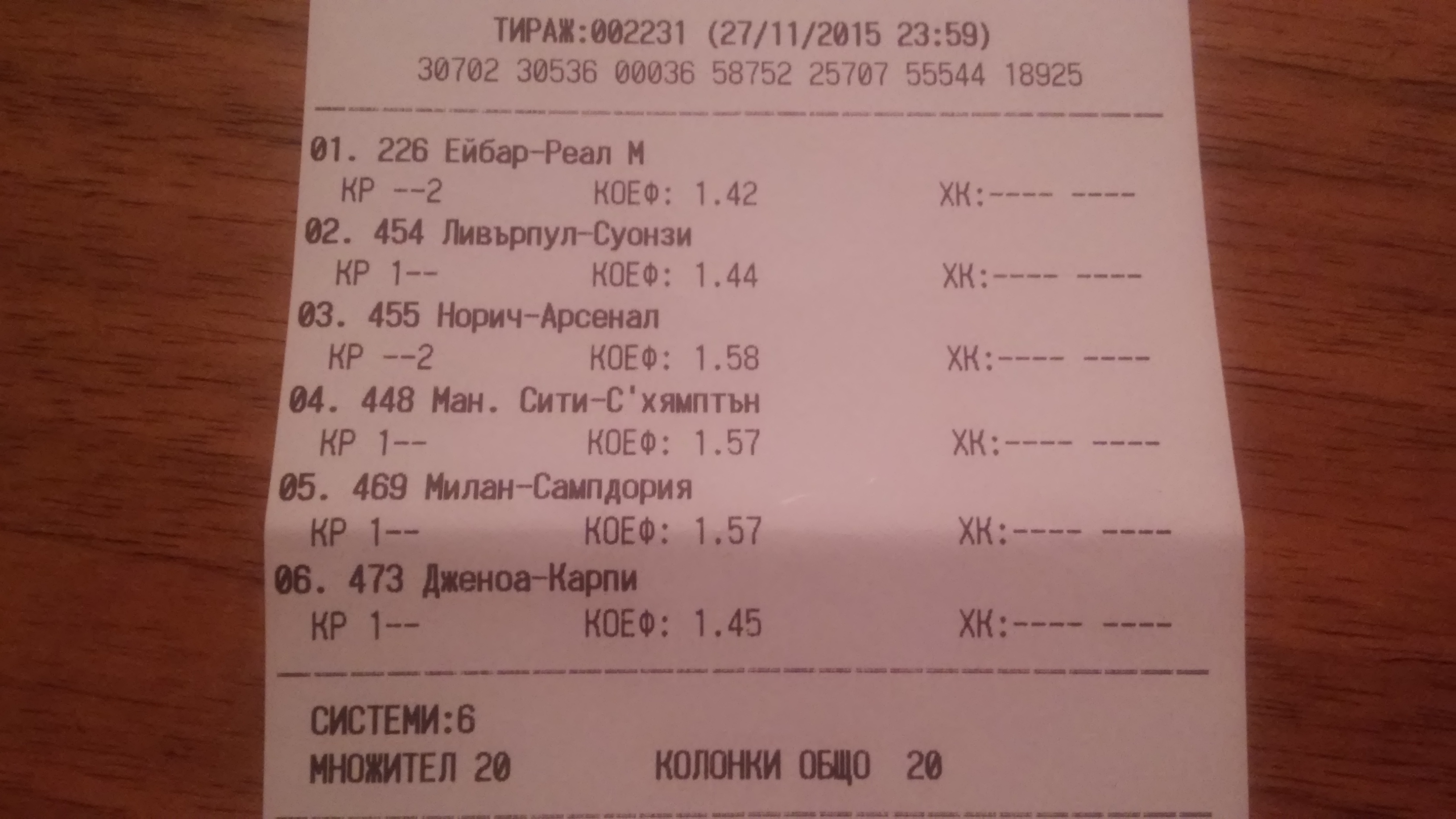 Даваме ти два фиша с по коефициент 10 за футболния уикенд