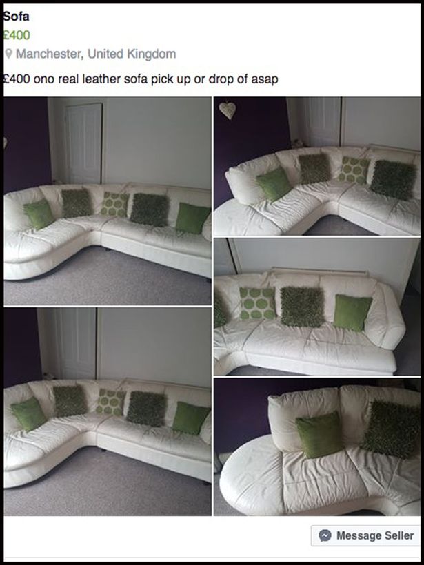 Тя показа цици в обявата си за продажба на диван