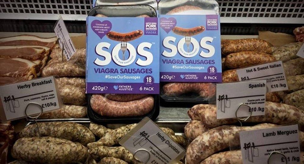 Британец пусна на пазара наденички с виагра